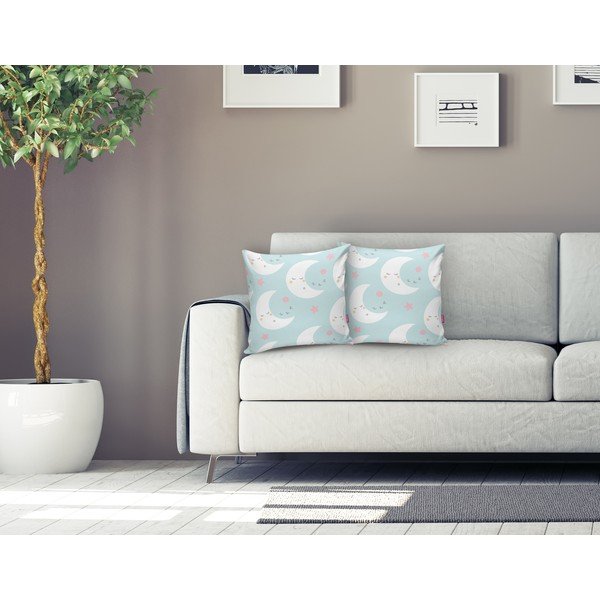 Dziecięca poszewka na poduszkę 43x43 cm Moon – Mila Home-image-1
