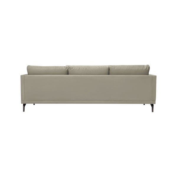 Beżowa sofa z czarną konstrukcją Windsor & Co Sofas Jupiter-image-3