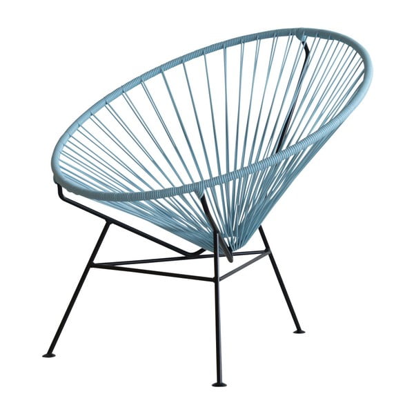 Niebieski fotel OK Design Condesa