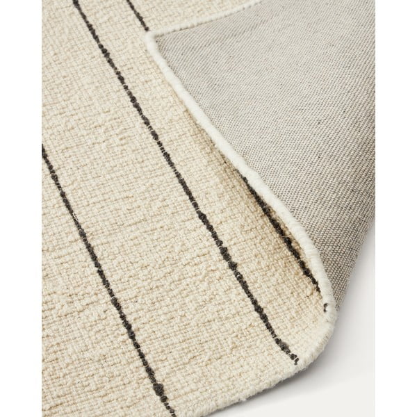 Kremowy dywan wełniany 160x230 cm Micol – Kave Home-image-4