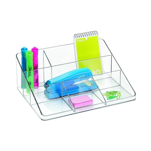 Przezroczysty organizer na biurko InterDesign Linus-image-2
