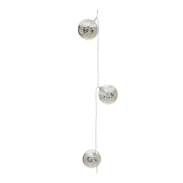 Łańcuch świetlny z 10 lampkami InArt Silver Ball