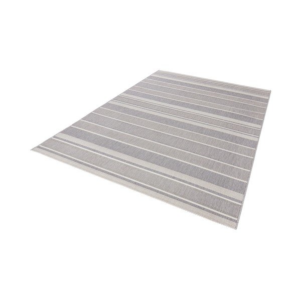Szary dywan odpowiedni na zewnątrz NORTHRUGS Strap, 200x290 cm-image-1