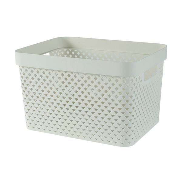 Beżowy plastikowy pojemnik 35,5x26x22 cm Pure – Curver