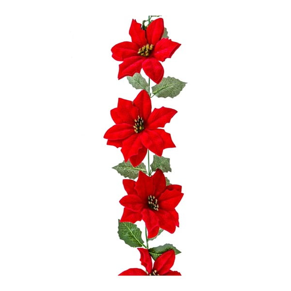 Łańcuch choinkowy 180 cm Poinsettia – Casa Selección-image-1