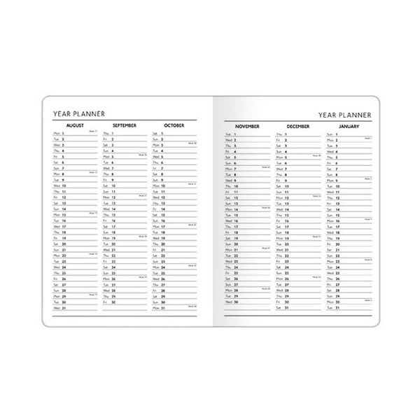 Kalendarz A5 Go Stationery Monochrome Circles-image-2