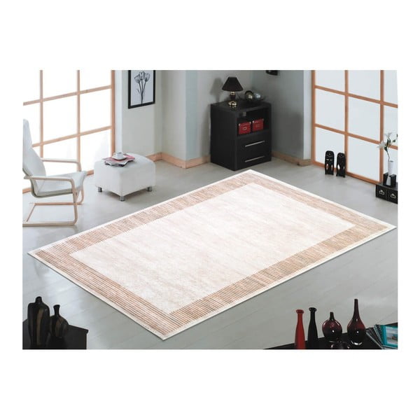 Brązowo–beżowy dywan Vitaus Hali Ruto, 80x150 cm-image-1