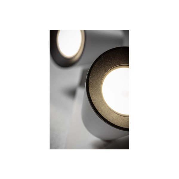 Biała lampa sufitowa z metalowym kloszem 9x31 cm Elli – GTV-image-1