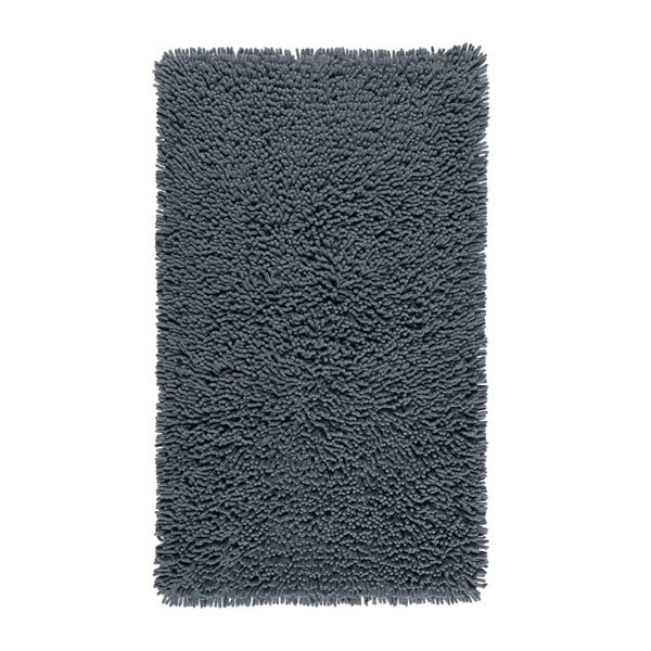 Czarny dywanik łazienkowy Aquanova Nevada, 60x100 cm