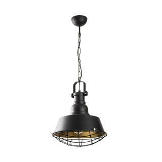 Czarna metalowa lampa wisząca Opviq lights Soultana
