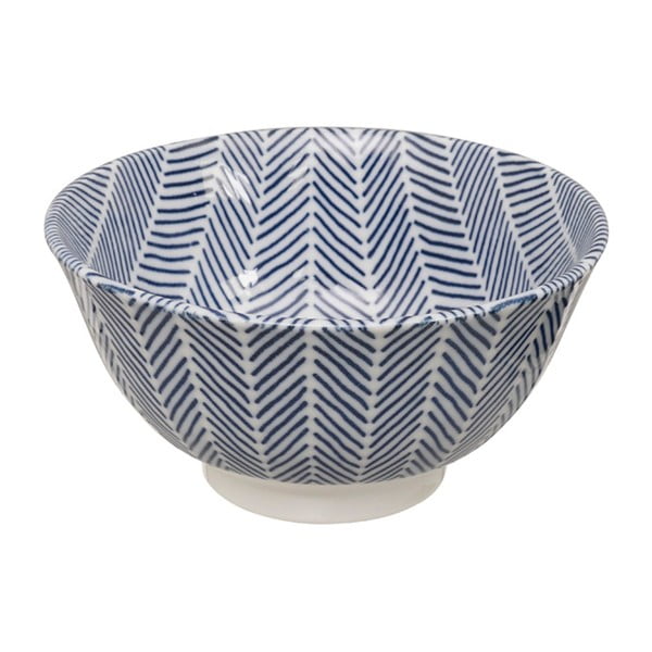 Niebieska porcelanowa miska na ryż Tokyo Design Studio Yoki, ø 12,7 cm