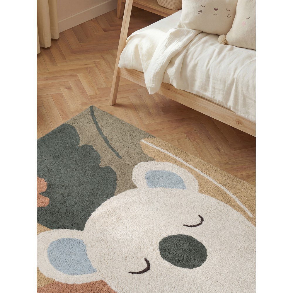 Kremowy bawełniany dywan dziecięcy odpowiedni do prania/tkany ręcznie 140x200 cm Snuggle Rio – Hanse Home (zdjęcie 6)