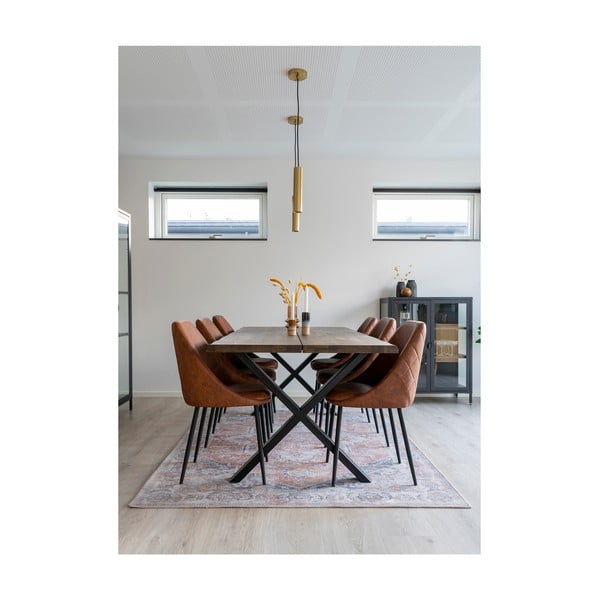 Niebiesko-pomarańczowy dywan 230x160 cm Havana – House Nordic-image-2