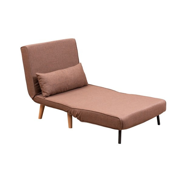 Brązowy rozkładany fotel Folde – Artie-image-3