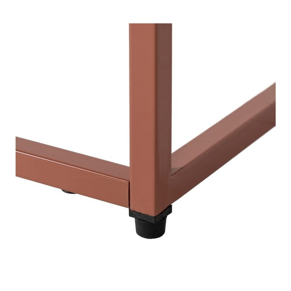 Szafka nocna w kolorze terakoty Nara – Ixia-image-3