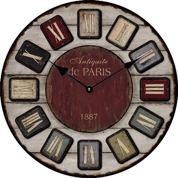 Zegar 1887 Paris, 34 cm