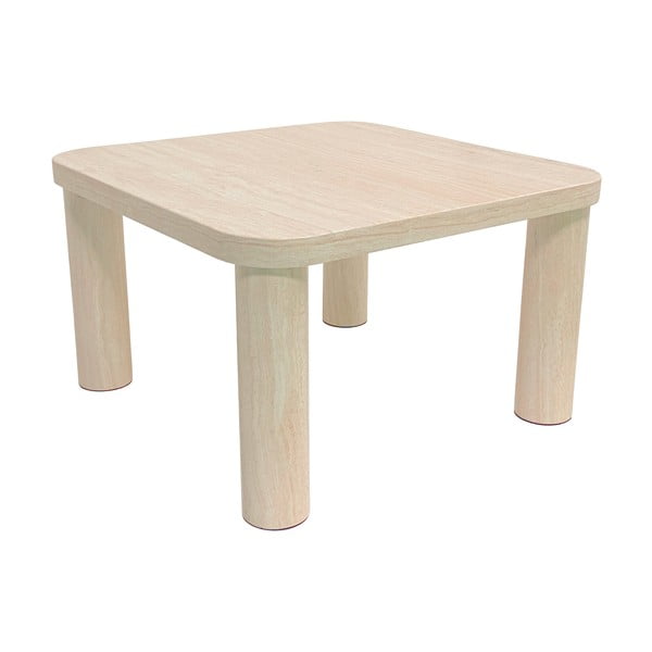 Beżowy stolik w dekorze marmuru 60x60 cm Solano – Actona