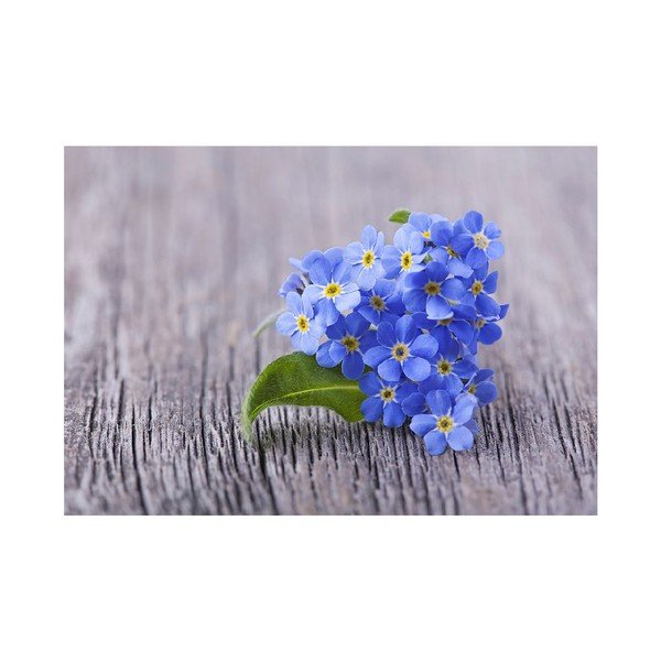 Dywanik winylowy Blue, 52x75 cm