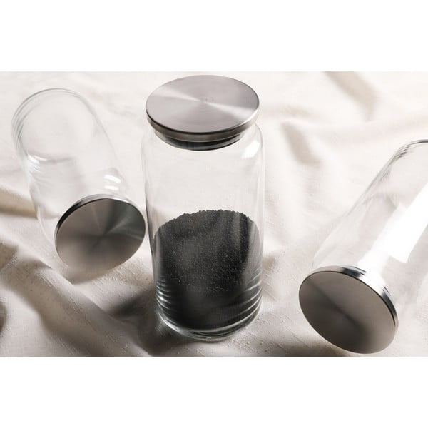 Szklane pojemniki na żywność 3 szt. na żywność – Hermia-image-1