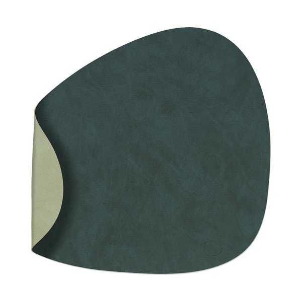 Mata stołowa ze skóry ekologicznej 37x44 cm Curve L Double Nupo – LIND DNA