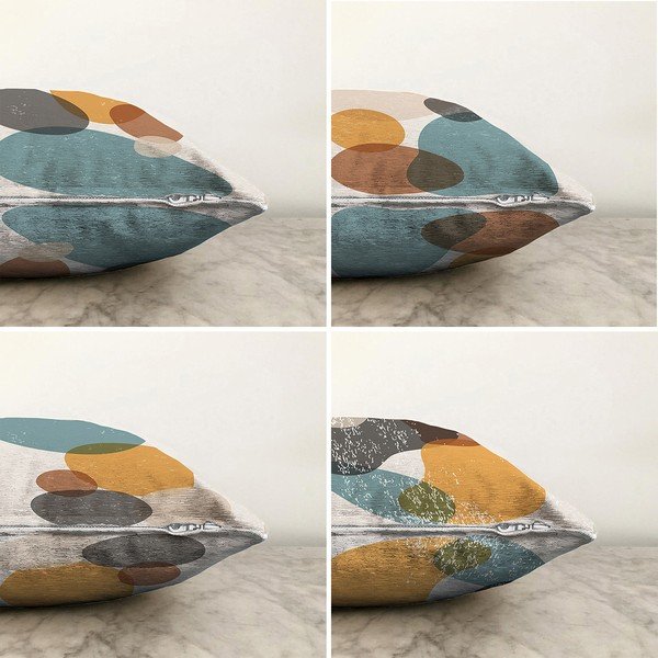 Zestaw 4 poszewek na poduszki Minimalist Cushion Covers Stones, 55x55 cm-image-1