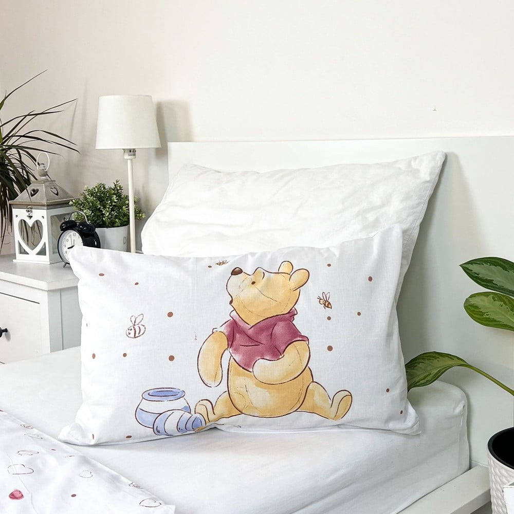 Biała bawełniana pościel dziecięca do łóżeczka 100x135 cm WTP "Birthday party" – Jerry Fabrics (zdjęcie 4)