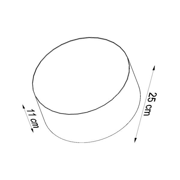 Szara lampa sufitowa Sollux Atis-image-2