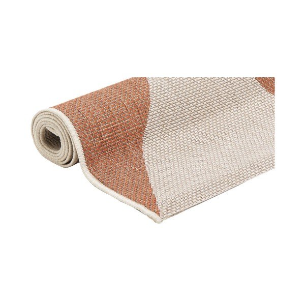 Beżowo-pomarańczowy dywan odpowiedni na zewnątrz Floorita Geo, 160x230 cm-image-2