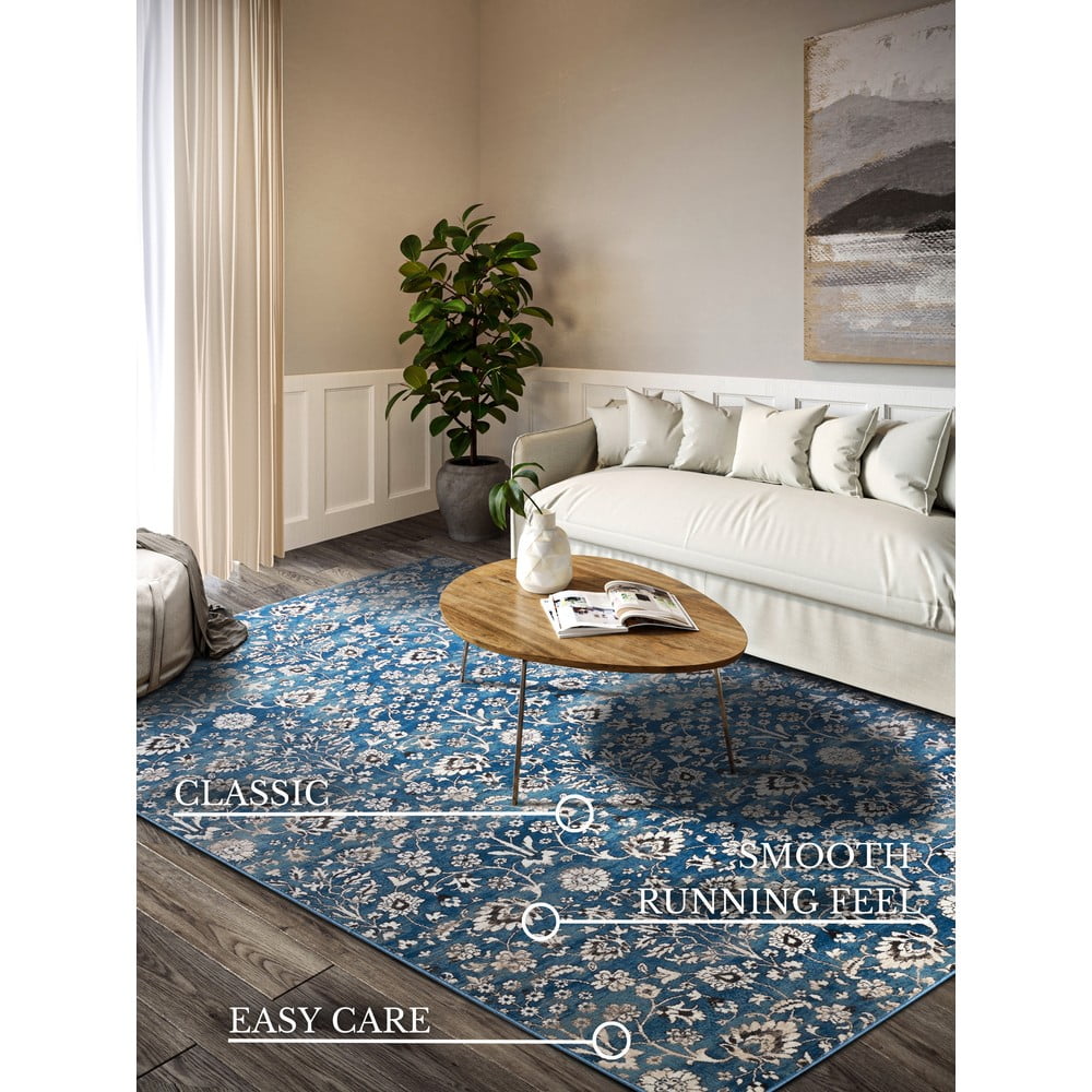 Niebieski dywan 120x170 cm Ernest – Villeroy&Boch (zdjęcie 9)