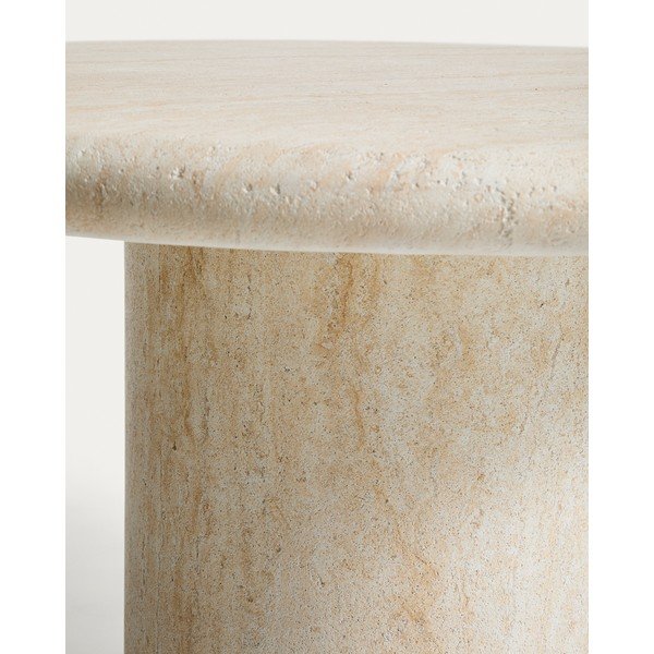 Okrągły stół ogrodowy betonowy ø 122 cm Drasi – Kave Home-image-4