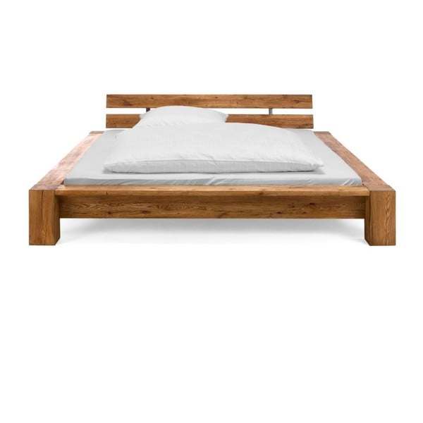 Łóżko z drewna dębowego SOB Ruiz