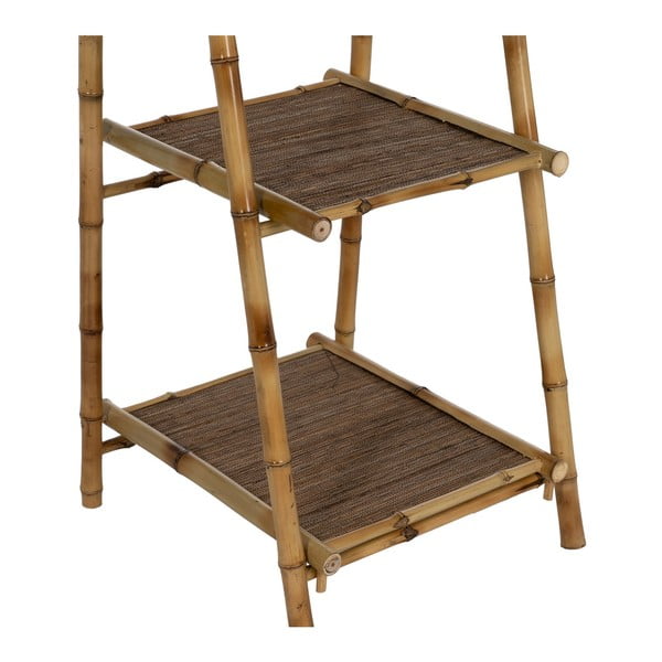 Bambusowy regał w naturalnym kolorze 48x152x50 cm Manali – Ixia-image-3