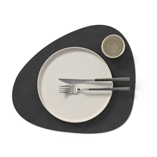 Mata stołowa ze skóry ekologicznej 37x44 cm Curve L Nupo – LIND DNA-image-2