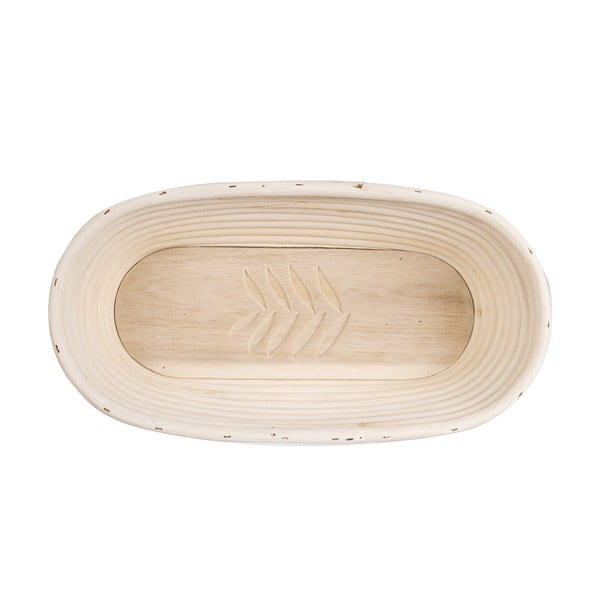 Rattanowy koszyk do wyrastania chleba Orion Listki, 32x15 cm-image-2