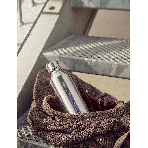 Butelka do saturatora ze stali nierdzewnej w kolorze srebra Brus – Stelton-image-4