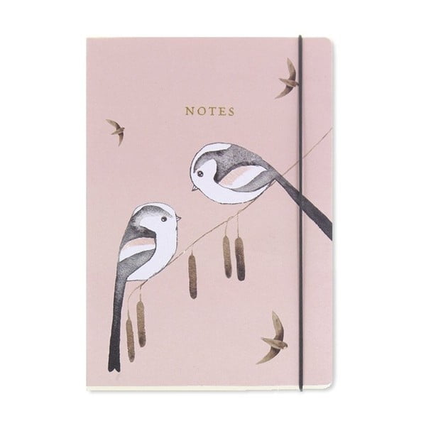 Notes A5 Go Stationery Long Tailed Tits