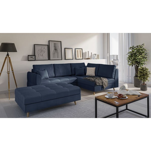 Ciemnoniebieski podnóżek Ariella – Ropez-image-2