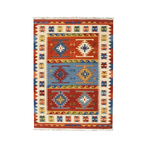 Dywan tkany ręcznie Bakero Kilim Ishtar, 75x125 cm