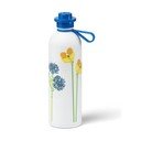 Biało-niebieski termos dla dzieci 560 ml Meadow Flowers – LEGO®