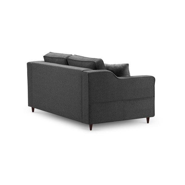 Antracytowa sofa 2-osobowa Mazzini Sofas Narcisse-image-4