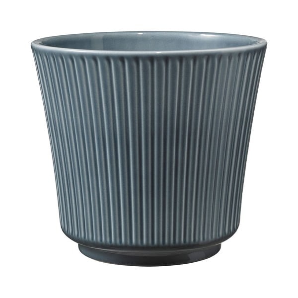 Niebieska ceramiczna doniczka Big pots Delphi, ø 16 cm