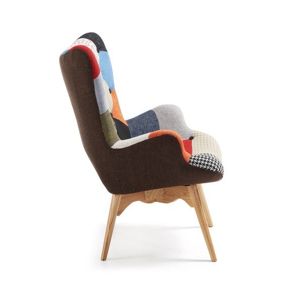 Fotel La Forma Knut Patchwork-image-1