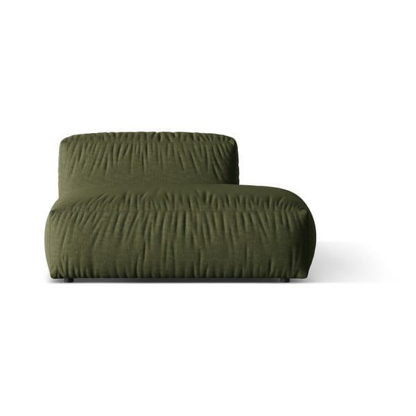 Zielony moduł sofy (prawostronny) Martina – Micadoni Home