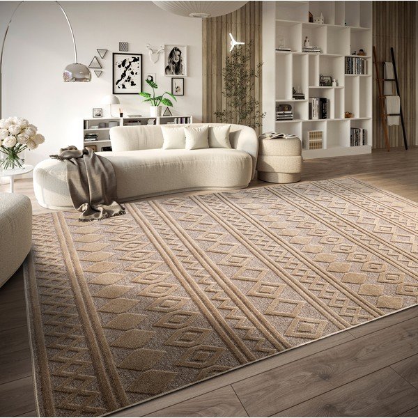 Beżowy dywan z włókien z recyklingu 200x290 cm Catherine – Villeroy&Boch-image-1