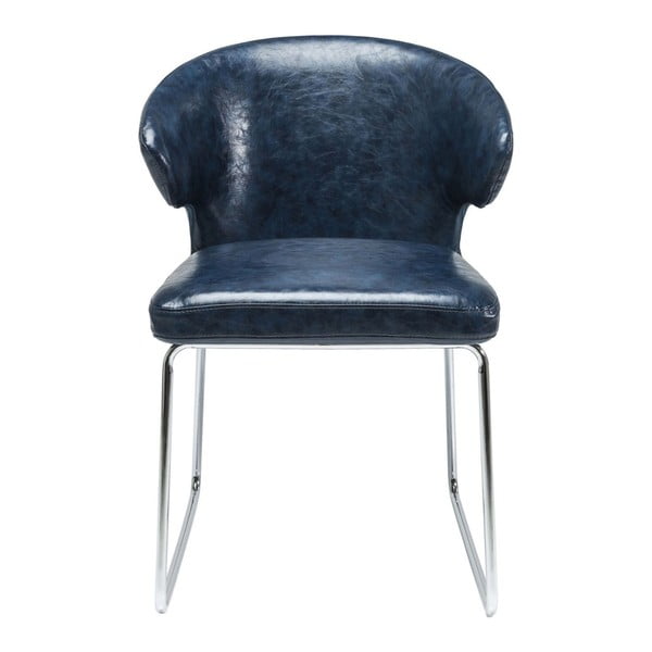 Niebieskie krzesło Kare Design Atomic