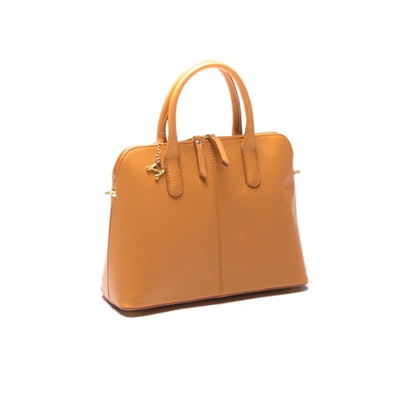 Torebka skórzana Classy Cognac-image-1