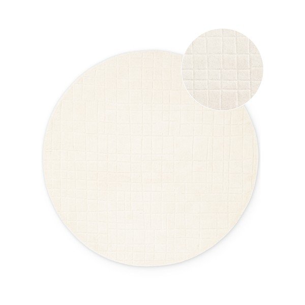 Kremowy wełniany okrągły dywan ø 200 cm Kenso – Villeroy&Boch
