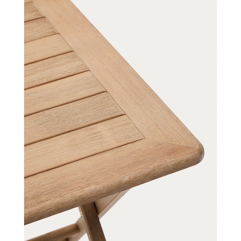 Stół ogrodowy z litego drewna akacjowego 66x66 cm Dandara – Kave Home (zdjęcie 9)