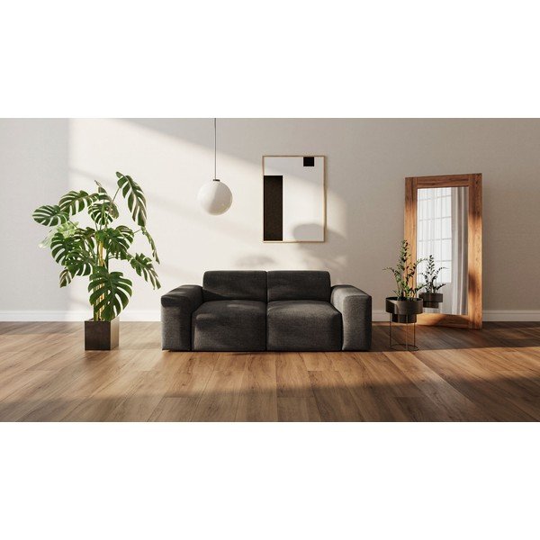 Antracytowa sofa 205 cm Fluvio – MESONICA-image-1
