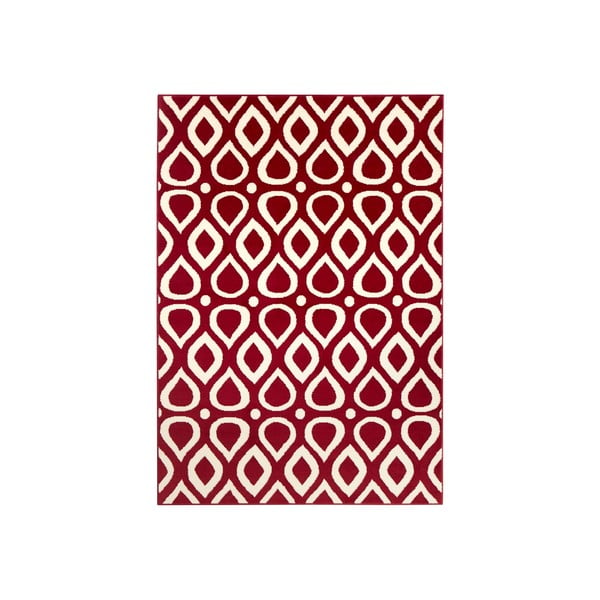 Czerwony dywan Vela, 160x225 cm